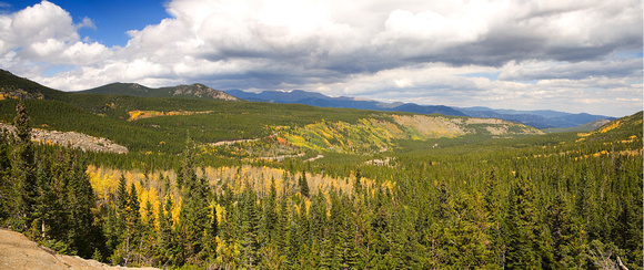 Rocky Mountain NP Panorama