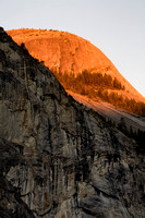 Yosemite NP North Dome at Sunset