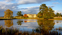 Croome Court, Worcestershire, Late afternoon in Autumn